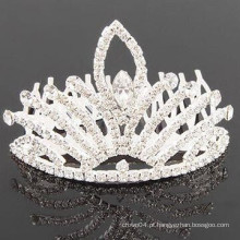 Acessórios para o cabelo de noiva cristal tiara barrette tipos